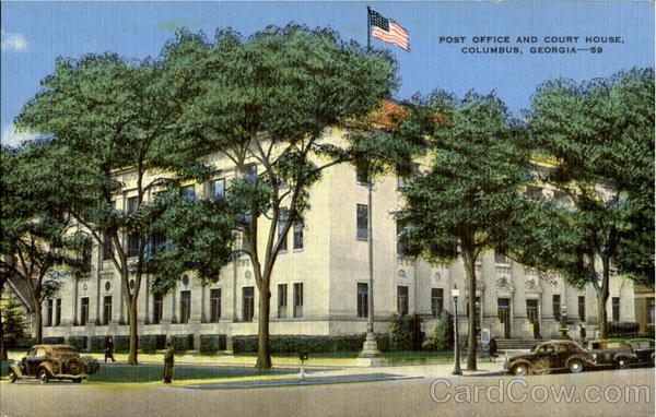 Post Office And Court House Columbus Georgia