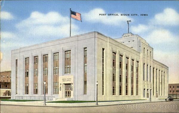 Post Office Sioux City Iowa