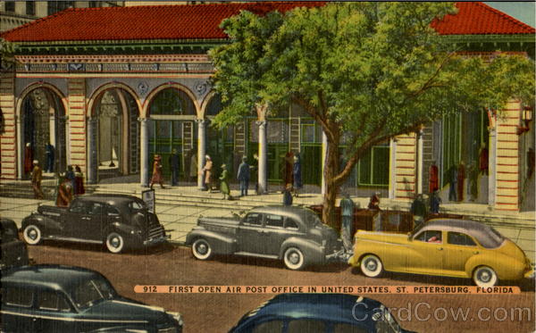 First Open Air Post Office In United States St. Petersburg Florida