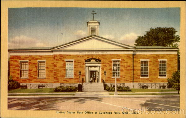 Unites States Post Office Cuyahoga Falls Ohio