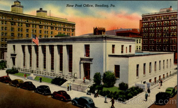New Post Office Reading Pennsylvania