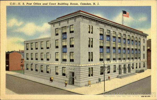 U. S. Post Office And Court Building House Camden New Jersey