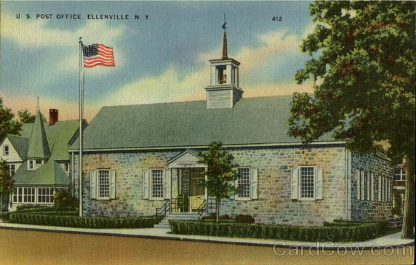 U. S. Post Office Ellenville New York