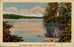 Greetings From Vinalhaven Postcard