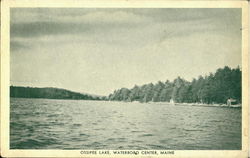 Ossipee Lake Waterboro Center, ME Postcard Postcard