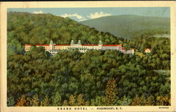 Grand Hotel Highmount, NY Postcard Postcard