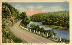 Greetings From Alexandria Postcard