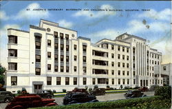 St. Joseph's Infirmary Maternity And Children's Building Postcard