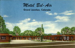 Motel Bel-Air, Hiways 6 - 24 - 50 Postcard