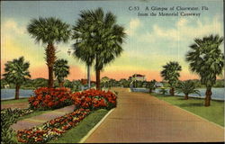 A Glimpse Of Clearwater Postcard