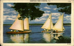 Greetings From Riverton Postcard