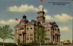 Tarrant County Courthouse Postcard