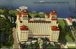 Palm Beach Biltmore Hotel Florida Postcard Postcard