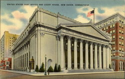 United States Post Office And Court House Postcard