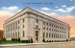 U. S. Post Office Wichita Falls, TX Postcard Postcard