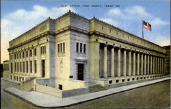 Post Office Fort Worth, TX Postcard Postcard