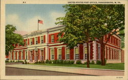 United States Post Office Parkersburg, WV Postcard Postcard