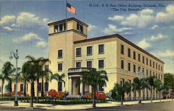 U. S. Post Office Building Postcard