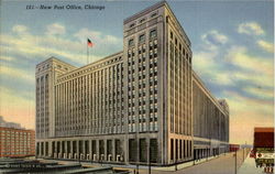 New Post Office Chicago, IL Postcard Postcard