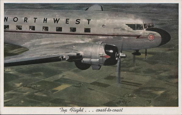 Northwest Airliner Airline Advertising
