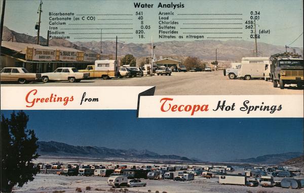 Greetings From Tecopa Hot Springs, California