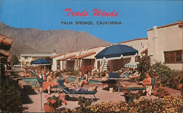 Burket's Trade Winds Hotel Palm Springs California