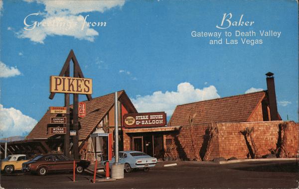Pikes Cafe Baker California