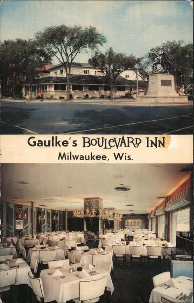 Gaulke's Boulevard Inn Milwaukee Wisconsin