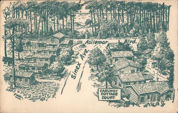 Carlway Cottage Court Pacific Grove California