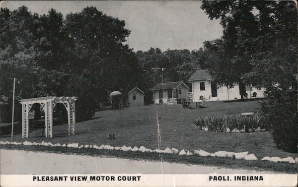 Pleasant View Motor Court Paoli Indiana