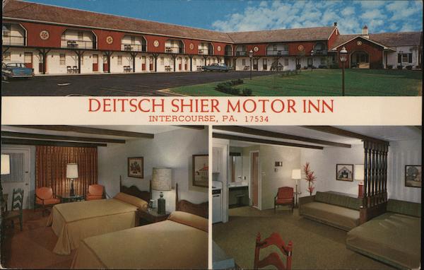 Deitsch Shier Motor Inn Intercourse Pennsylvania