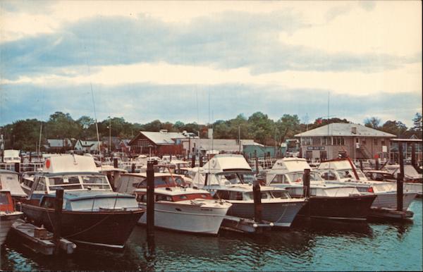Yachts in Norwalk Harbor South Norwalk Connecticut
