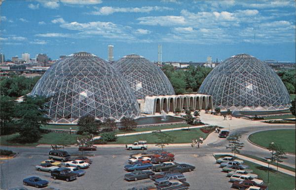 The Mitchell Park Conservatory Milwaukee Wisconsin