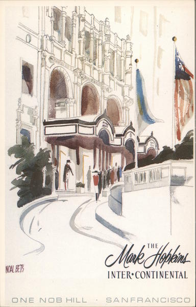 The Mark Hopkins Intercontinental San Francisco California