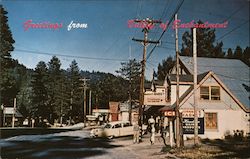 Scenic View Postcard