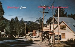 Scenic View Valley of Enchantment, CA Postcard Postcard Postcard