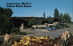 Lawrence Welk's Indian Wells Home Postcard