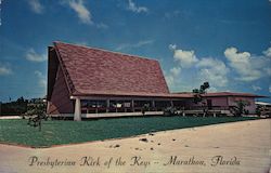 Presbyterian Kirk of the Keys Marathon, FL Sturgeon Aviation Postcard Postcard Postcard