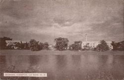 School Campus Postcard