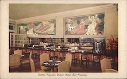 Lotta's Fountain Palace Hotel Postcard