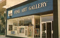Fine Art Gallery Postcard