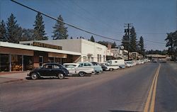 Street Scene Paradise, CA Postcard Postcard Postcard