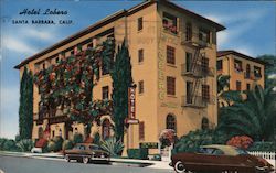 Hotel Lobero Santa Barbara, CA Postcard Postcard Postcard