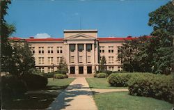 Administration Building Southwest Missouri State College Postcard