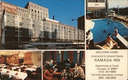 Chicago's Downtown Ramada Inn Postcard