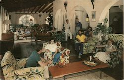 Part of the Hall, Hotel Ruiz Galindo Postcard