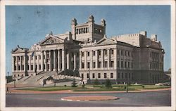 Legislative Palace Montevideo, Uruguay Postcard Postcard Postcard