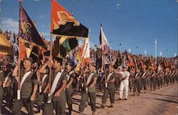 "Zahal" Flag Parade on Independence Day Postcard