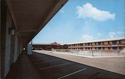 The Carlton House Motor Inn Warwick, RI Leon Kowal Postcard Postcard Postcard