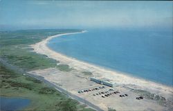 Crescent Beach Block Island, RI Postcard Postcard Postcard